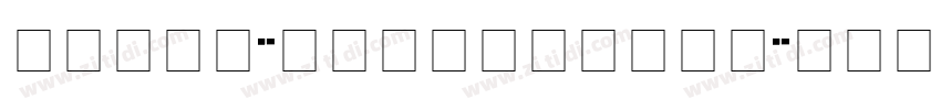 Arial BoldmtBold 粗ws字体转换